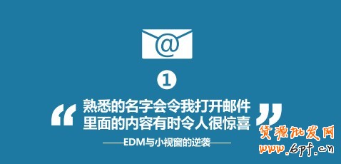 “熟悉的名字會令我打開郵件，里面的內(nèi)容有時(shí)令人很驚喜”--EDM與小視窗的逆襲