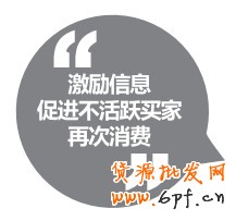 激勵(lì)信息促進(jìn)不活躍買家再次消費(fèi)