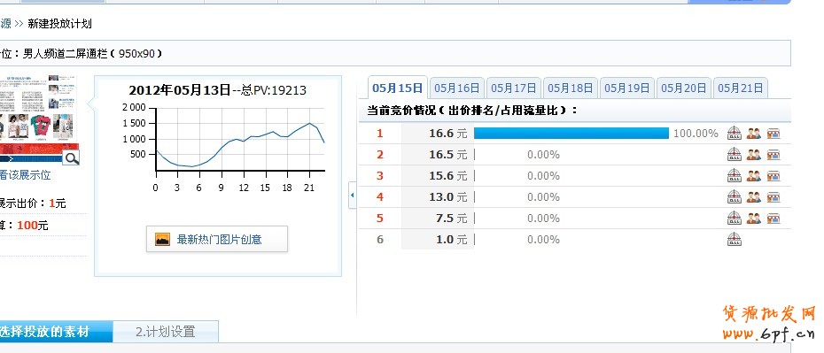 鉆石展位規則