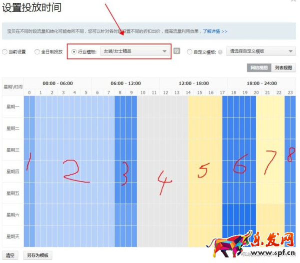 直通車投放時間